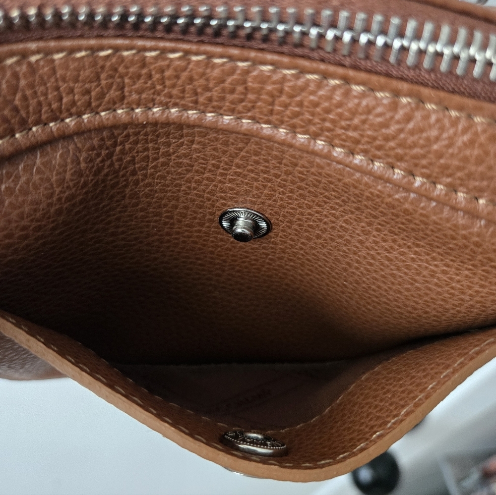 Longchamp Le Foulonne Leather Belt Bag Convertible Small Crossbody - Picture 11 of 14